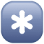 Emoji tecla de estrella U+2A Emoji tecla de estrella U+2A