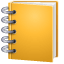 Emoji cuaderno de espiral U+1F4D2