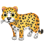 Emoji leopardo U+1F406 Emoji leopardo U+1F406