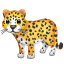 Leopard emoji U + 1F406