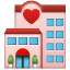 Emoji de una casa de citas U+1F3E9 Emoji de una casa de citas U+1F3E9