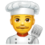 Cocinero U+1F468 U+1F373 Cocinero U+1F468 U+1F373
