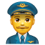 Piloto U+1F468 U+2708 Piloto U+1F468 U+2708