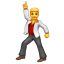 Hombre bailando U+1F57A Hombre bailando U+1F57A