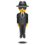 Hombre en traje flotando U+1F574 Hombre en traje flotando U+1F574