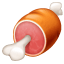 Emoji carne con hueso U+1F356 Emoji carne con hueso U+1F356