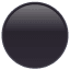 Icono círculo negro U+26AB Icono círculo negro U+26AB