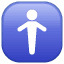 Símbolo hombre U+1F6B9 Símbolo hombre U+1F6B9