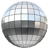 Emoji de bola de discoteca U+1FAA9 Emoji de bola de discoteca U+1FAA9
