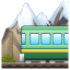 Mountain train Whatsapp U + 1F69E