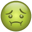 Emoticono verde a punto de vomitar U+1F922 Emoticono verde a punto de vomitar U+1F922