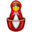 Emoji de muñecas Matrioska U+1FA86 Emoji de muñecas Matrioska U+1FA86