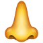 Emoji nariz U+1F443