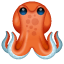 Emoji pulpo U+1F419 Emoji pulpo U+1F419
