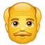 Emoji anciano U+1F474