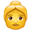 Emoji abuela U+1F475