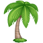 Palm tree emoji U + 1F334