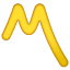 Emoji M U+303D Emoji M U+303D