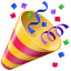 Emoji de confeti U+1F389 Emoji de confeti U+1F389