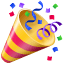 Emoji de confeti