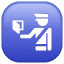 Emoji de control de pasaportes U+1F6C2 Emoji de control de pasaportes U+1F6C2