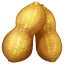 Emoji de cacahuete U+1F95C Emoji de cacahuete U+1F95C