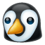 Emoji de un pingüino WhatsApp U+1F427 Emoji de un pingüino WhatsApp U+1F427