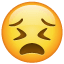 Emoticono que sufre U+1F623 Emoticono que sufre U+1F623