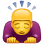 Emoji de una persona inclinándose U+1F647 Emoji de una persona inclinándose U+1F647