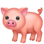 Emoji cerdo U+1F416 Emoji cerdo U+1F416