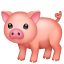 Pig emoji U + 1F416