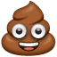 Emoticono de una caca U+1F4A9 Emoticono de una caca U+1F4A9