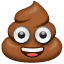 Emoticono de una caca U+1F4A9