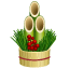 Emoji de bambús U+1F38D Emoji de bambús U+1F38D
