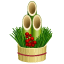 Bamboo emoji U + 1F38D