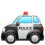 Coche de policía WhatsApp U+1F693 Coche de policía WhatsApp U+1F693
