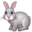 Emoji liebre U+1F407 Emoji liebre U+1F407