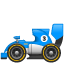 Emoji coche de carreras U+1F3CE