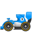 Racing car emoji U + 1F3CE