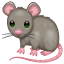 Rata gris WhatsApp U+1F400 Rata gris WhatsApp U+1F400