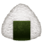 Emoji de una bola de arroz U+1F359 Emoji de una bola de arroz U+1F359