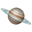 Emoji del planeta Saturno U+1FA90 Emoji del planeta Saturno U+1FA90