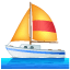 Sailboat emoji U + 26F5