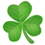 Clover Emoji U + 2618