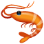 Smiley de gamba U+1F990 Smiley de gamba U+1F990