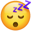 Emoticono durmiendo ZZZ U+1F634 Emoticono durmiendo ZZZ U+1F634