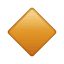 Diamante naranja U+1F538 Diamante naranja U+1F538