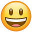 Emoticono sonriente U+1F603