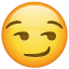 Emoticono de flirteo U+1F60F Emoticono de flirteo U+1F60F