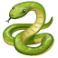 Emoji serpiente U+1F40D